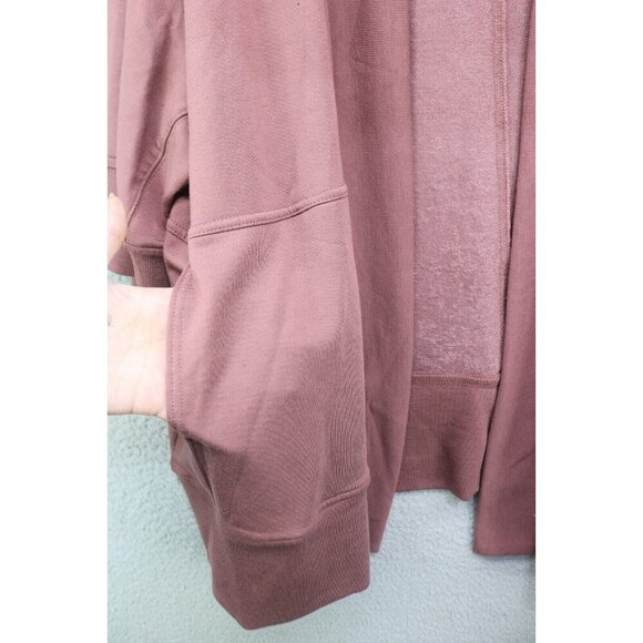 Athleta Short Sleeve Open Front Cardigan-Size S/M-Pockets-Oversized - Picture 3 of 8